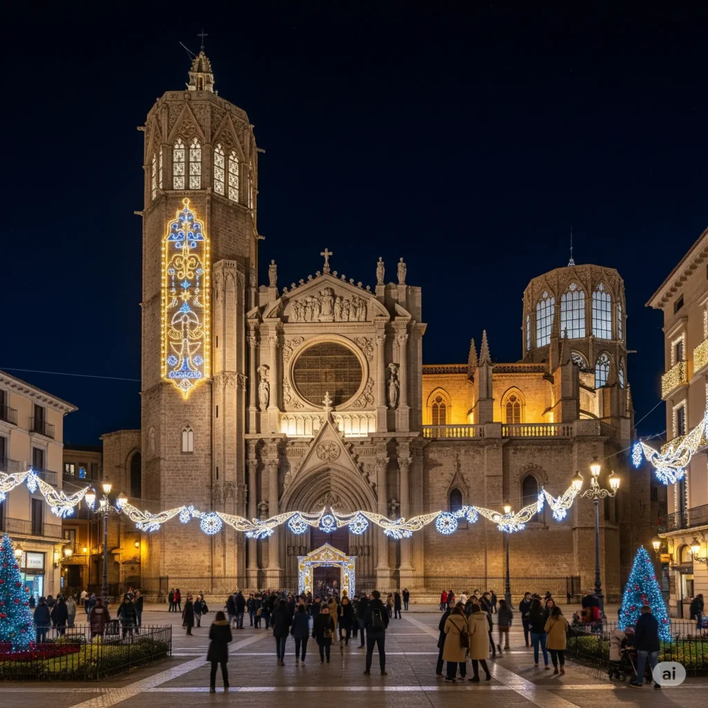La catedral de la virgen es de los 10 lugares que visitar en valencia