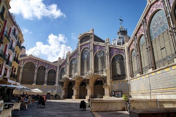 Fachada modernista - Mercat Central