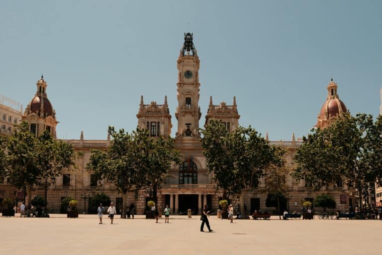 Plaça de l'Ajuntament, Valencia, Spain