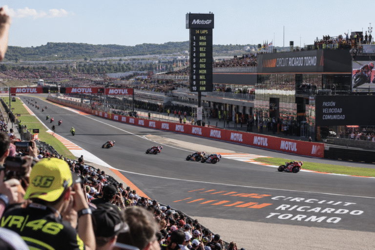 Circuit Ricardo Tormo de Cheste durante el Gran Premio de MotoGP